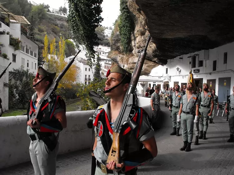 La Legión, Setenil de las Bodegas