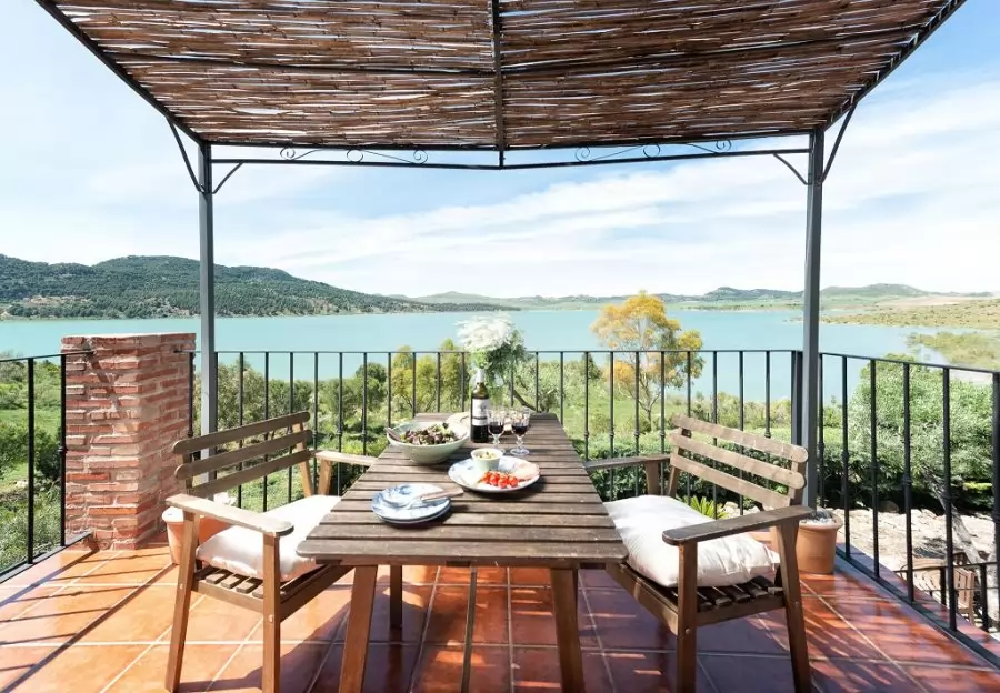 Terrasse auf 1. Etage