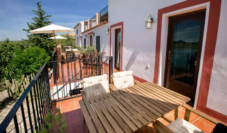 Terrasse auf 1. Etage