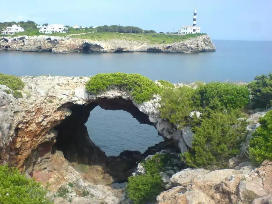 Natürliche Brücke auf Mallorca