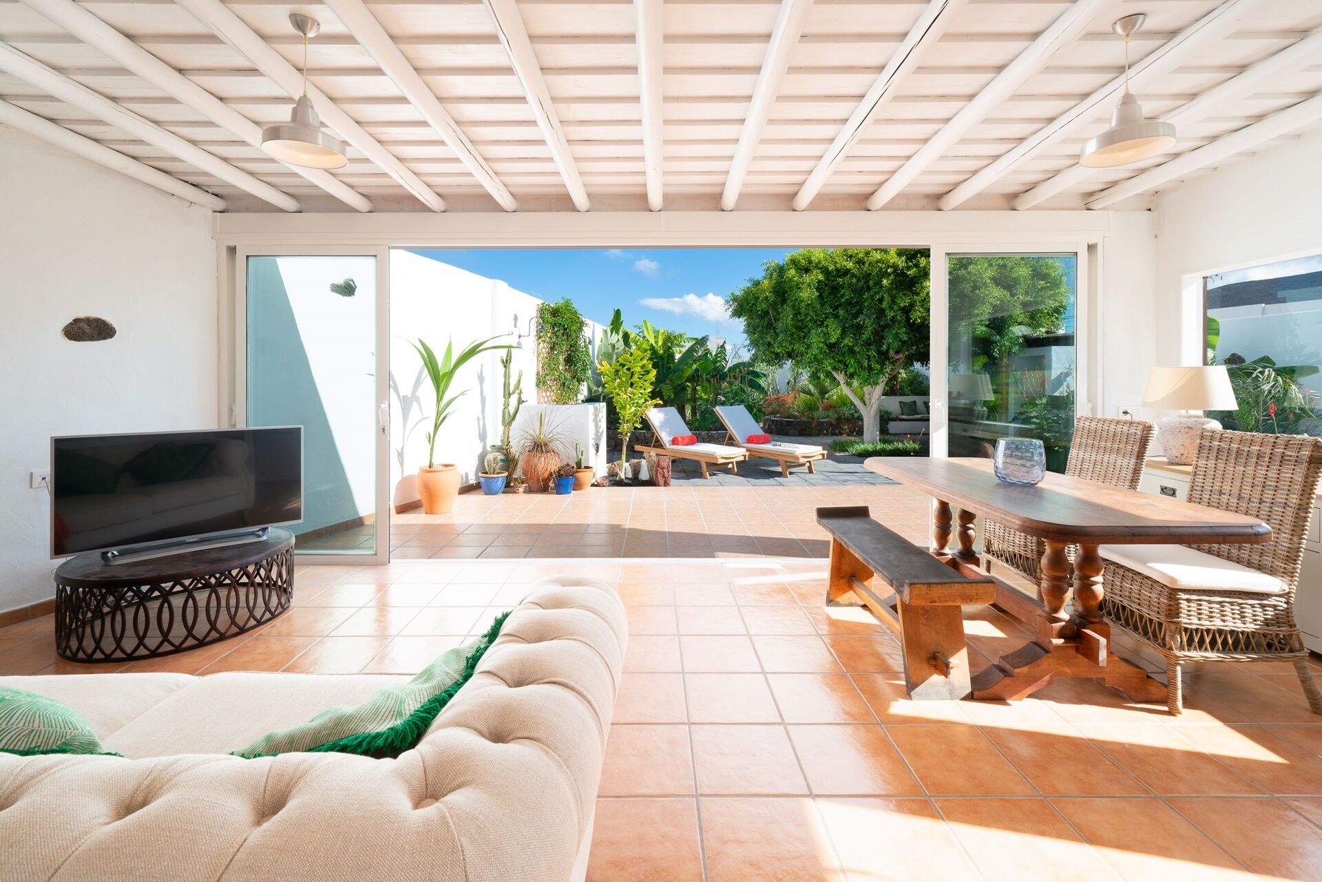 Stilvolle Villa für 4 Personen mit spektakulärem, tropischem Garten