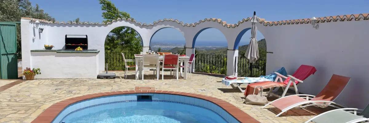 Super-schöne Finca mit absoluter Privatsphäre, Nähe Comares