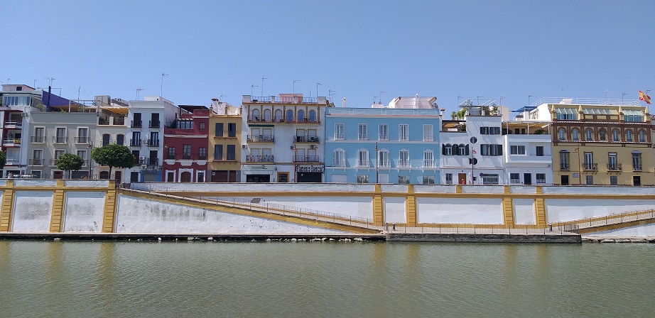 Sigøjner-bydelen Triana i Sevilla