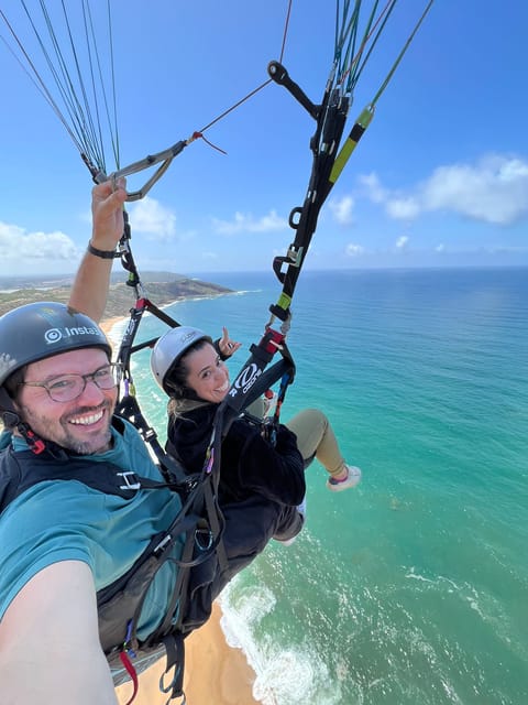 Tandem-Paragliding, Nazaré