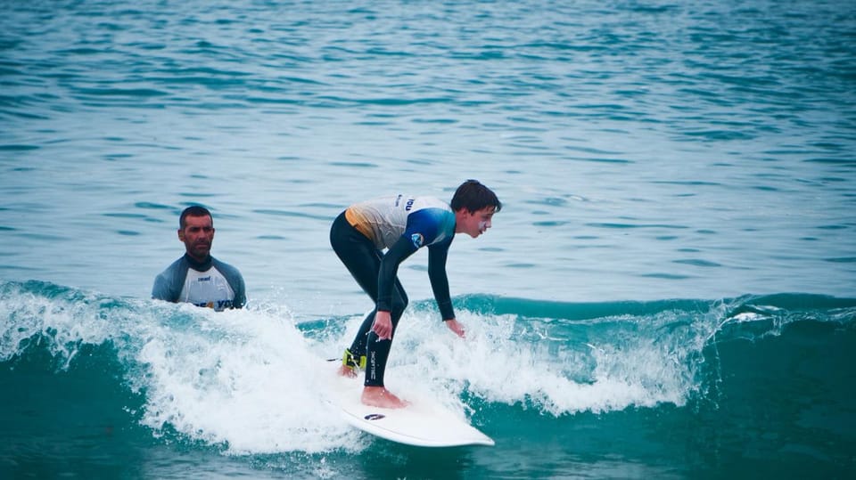 Surf lernen, Nazaré