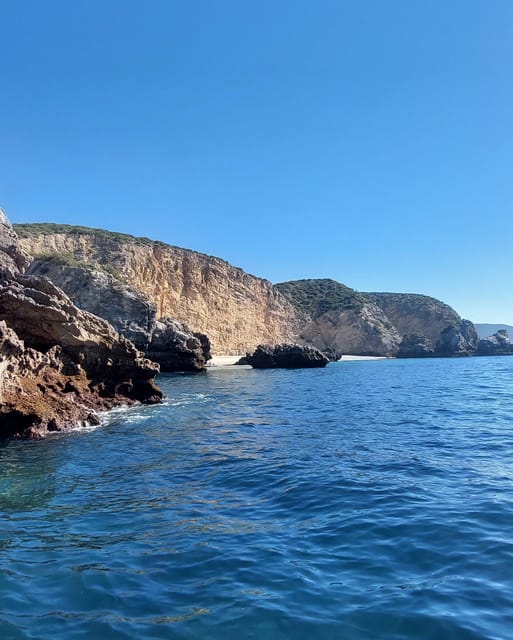 Unberürte Strand, Naturpark Arrabida, nähe Lissabon